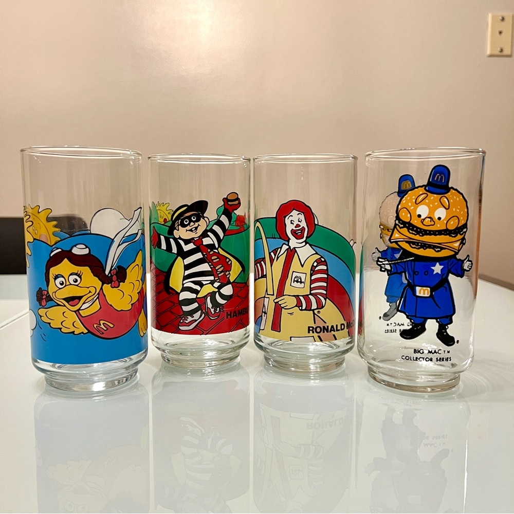 McDonald’s Vintage Collector’s Glasses